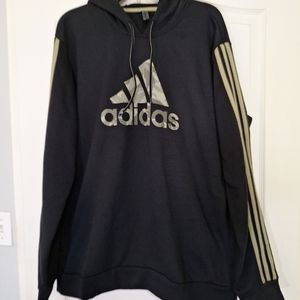 Adidas Primegreen Mens Hoodie Black Size XL